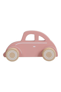 Little Dutch fa jármű - pink kisautó