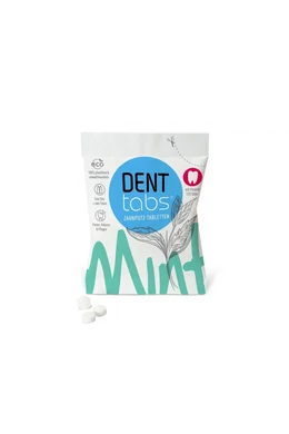 Denttabs fogtisztító tabletta fluoriddal - 125 db
