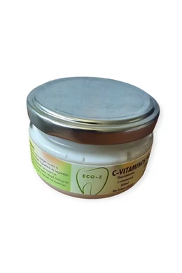 Eco-Z C-vitaminos fogkrém üvegben, citrom és menta 75 ml
