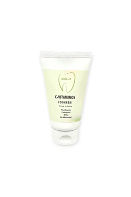 Eco-Z C-vitaminos fogkrém, citrom és menta 75 ml