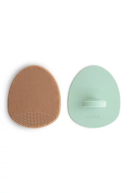 Mushie koszmó kefe - bézs / halvány türkiz