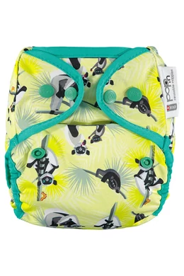 Pop-in mosható pelenka - Lemur / patentos (4 kg- 16 kg) 