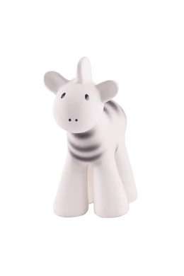 Tikiri játék zebra organikus gumiból 11 cm
