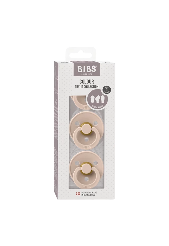 BIBS ColourTry it cumi kollekció - púderrózsaszín 0-6 hó