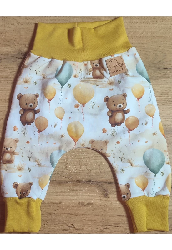 Babychicks téli háremnadrág - mackó és a lufik (választható méret)