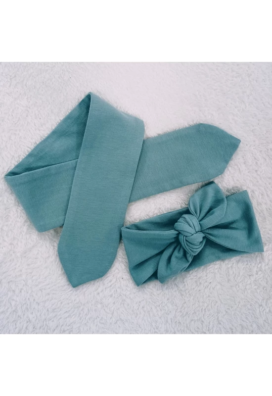 Babychicks fejpánt/hajpánt - aqua (választható méret)