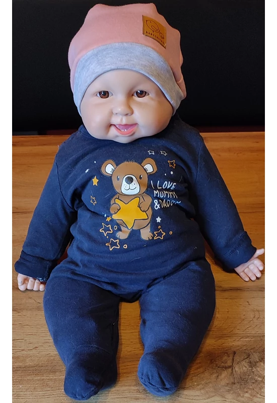 Babychicks téli sapka-sál szett - világos rózsaszín (válaszható méret)