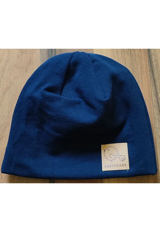 Babychicks beanie sapka - sötétkék (választható méret)