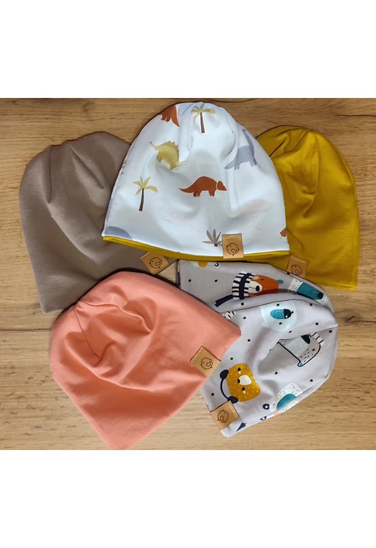 Babychicks beanie sapka - dino (választható méret)