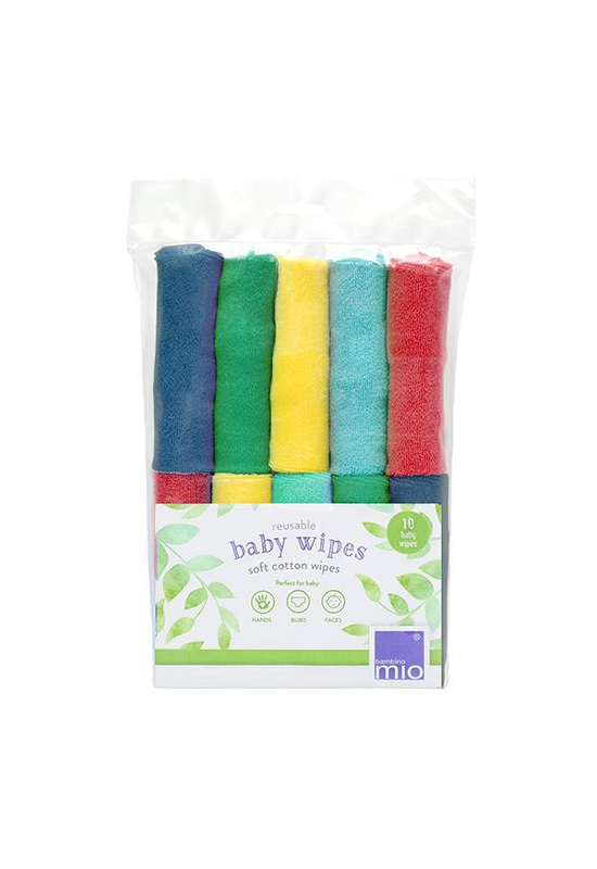 BambinoMio mosható törlőkendő csomag - Rainbow
