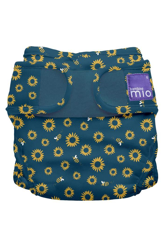BambinoMio MioSoft mosható pelenka külső - Sunflower Power (9-15 kg)