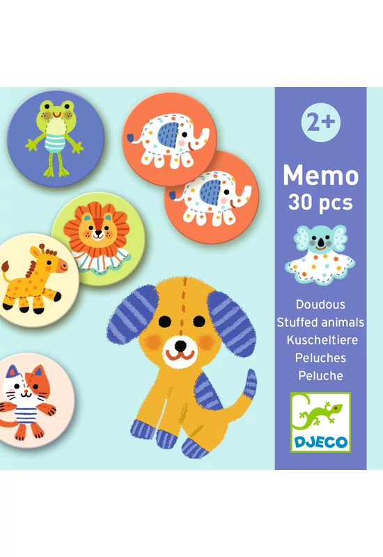 Djeco Memória játék - Kedvencek