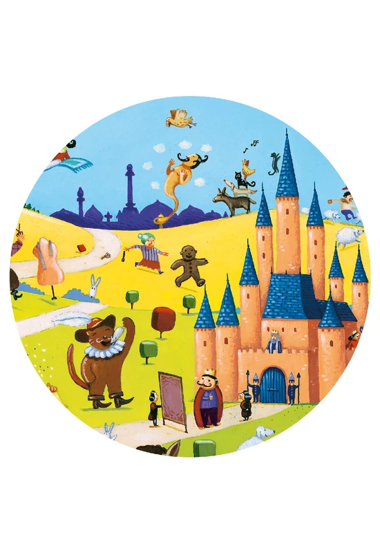 Djeco Megfigyeltető puzzle, Mesék