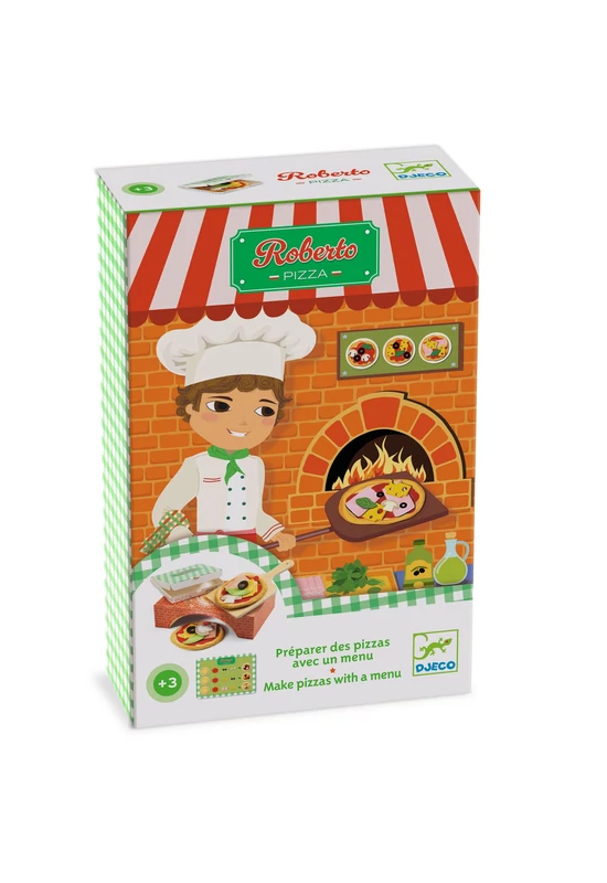 Djeco Roberto pizzázója - pizzasütő készlet