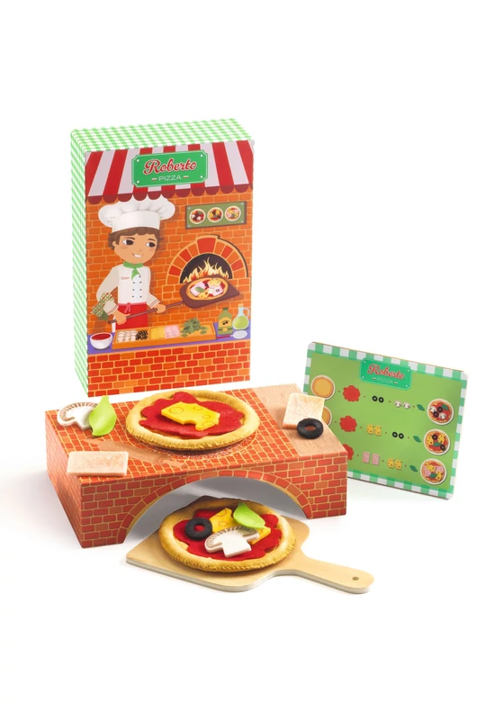 Djeco Roberto pizzázója - pizzasütő készlet