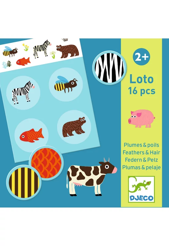 Djeco társasjáték - Tollas és szőrös