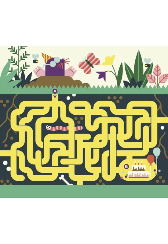 Auzou Letörölhető fejtörő feladatkártyák, Játék az állatokkal