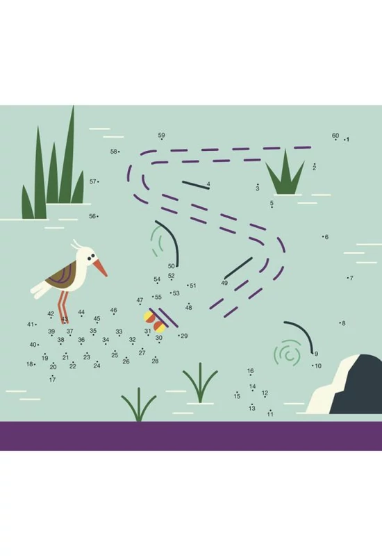 Auzou Letörölhető fejtörő feladatkártyák, Játék az állatokkal