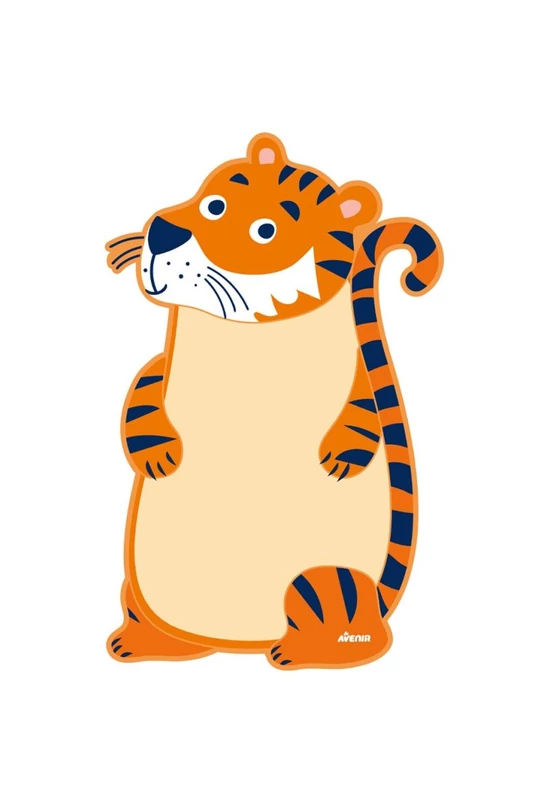 Avenir Kids Mágneses óriás fali tábla , Tigris