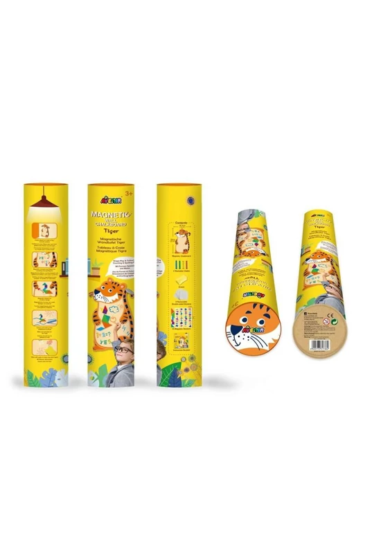 Avenir Kids Mágneses óriás fali tábla , Tigris
