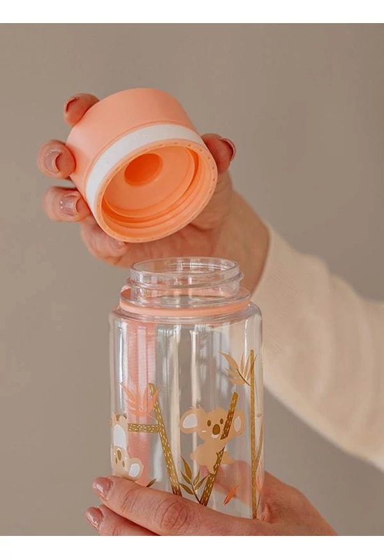 EQUA BPA-mentes műanyag kulacs 600ml - koala játszótér