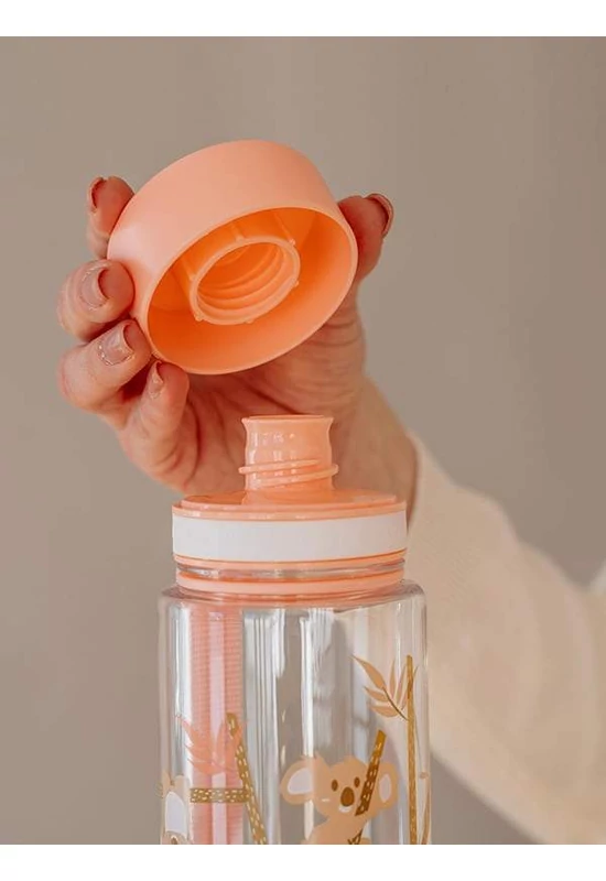 EQUA BPA-mentes műanyag kulacs 600ml - űrmacska