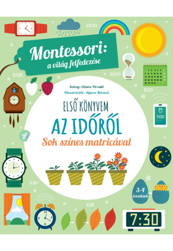 Első könyvem az időről - Montessori