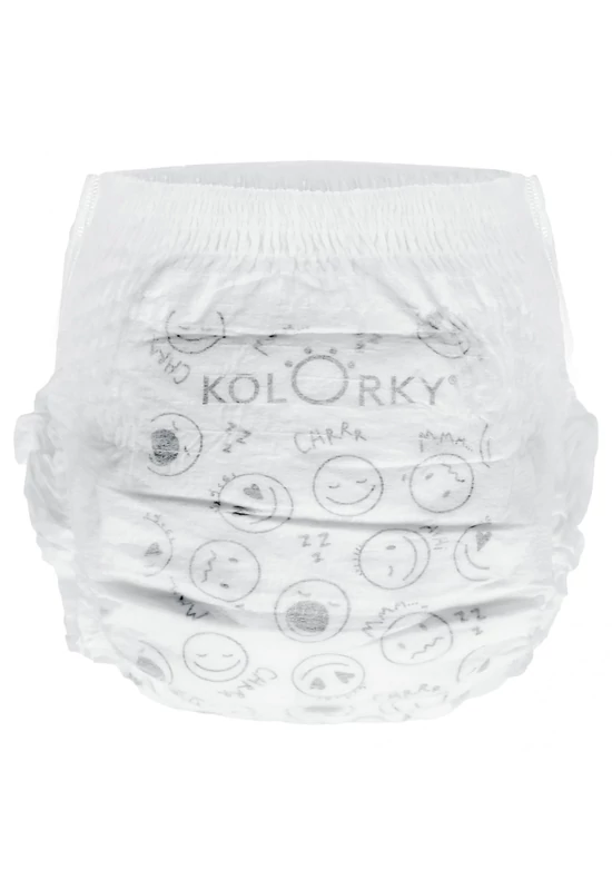 Kolorky Delux Velvet környezetbarát eldobható éjszakai bugyipelenka - Sleepy (12-16 kg)