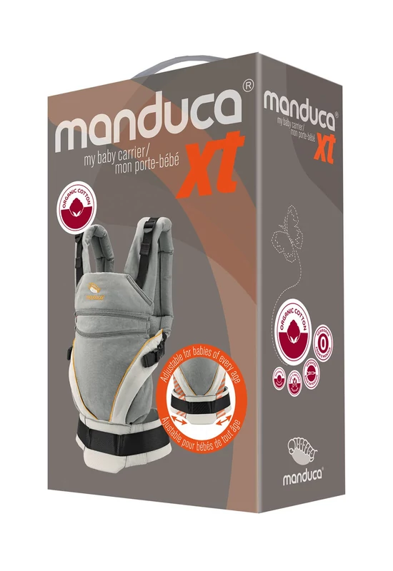 Manduca XT csatos babahordozó - Monochrome Obsidian