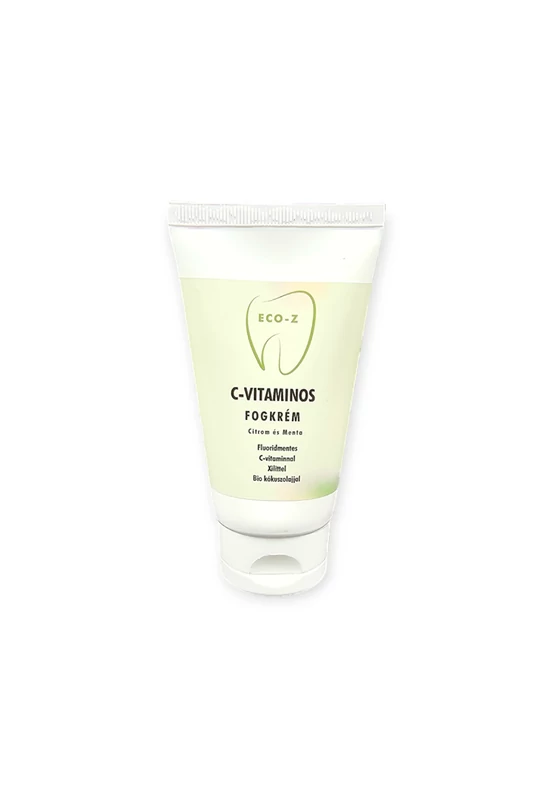 Eco-Z C-vitaminos fogkrém, citrom és menta 75 ml