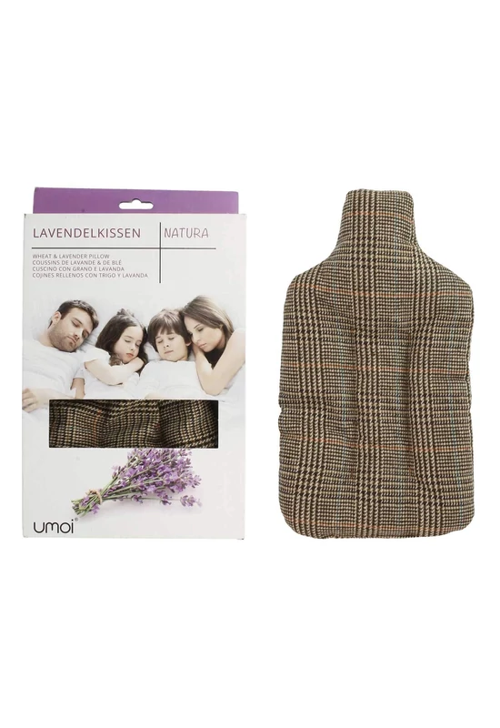 Umoi levendula-búza párna - kockás