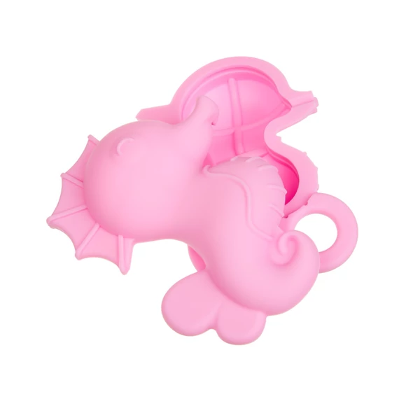 Akuku szilikon szétnyitható fürdőjáték szett 4db-os tengeri állatok