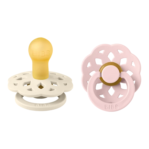 BIBS Boheme cumi - krémfehér / cseresznyevirág (választható méret)