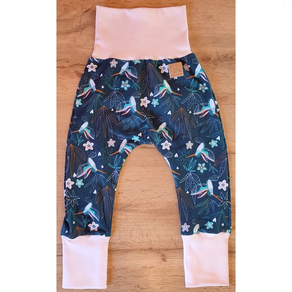 Babychicks Cseperedő többméretes babanadrág - kolibri