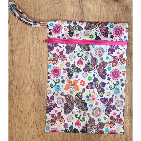 Babychicks Vízhatlan pelenkazsák / tárolózsák - Pillangók, S méret