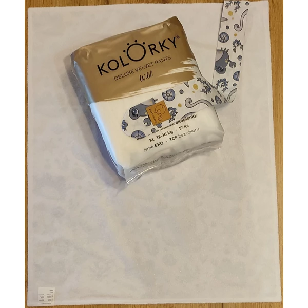 Babychicks mosható, hordozható pelenkázó alátét - kék tengeri állatok