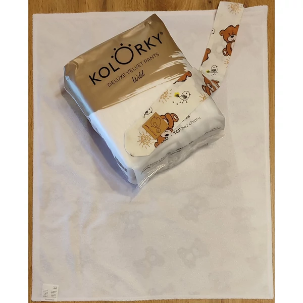 Babychicks mosható, hordozható pelenkázó alátét - mackó