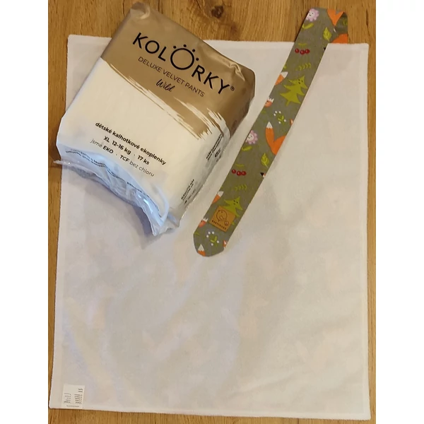 Babychicks mosható, hordozható pelenkázó alátét - rókák