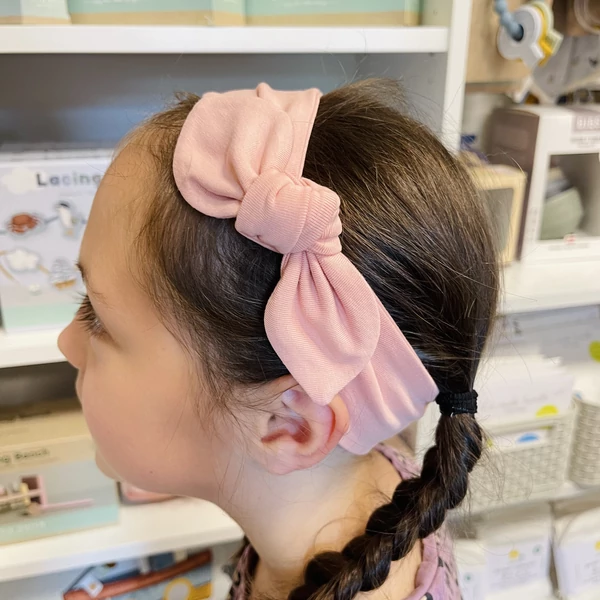 Babychicks fejpánt/hajpánt - púderrózsaszín