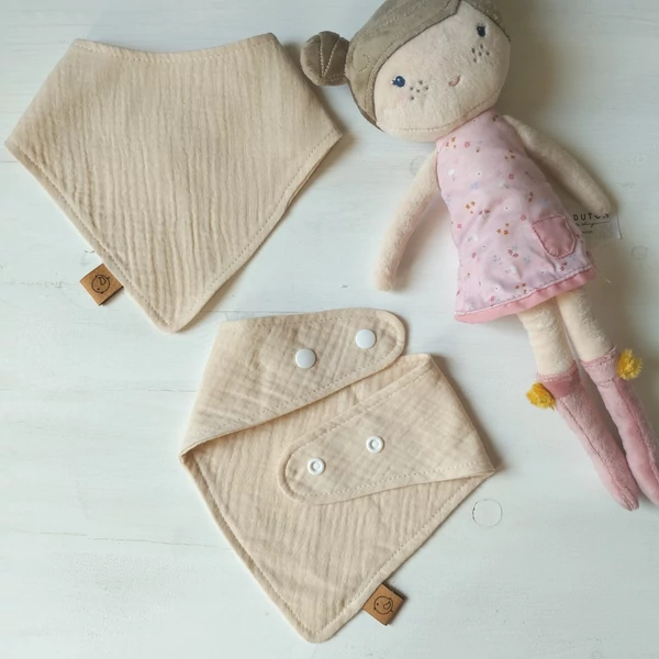 Babychicks duplagéz nyálkendő - krém