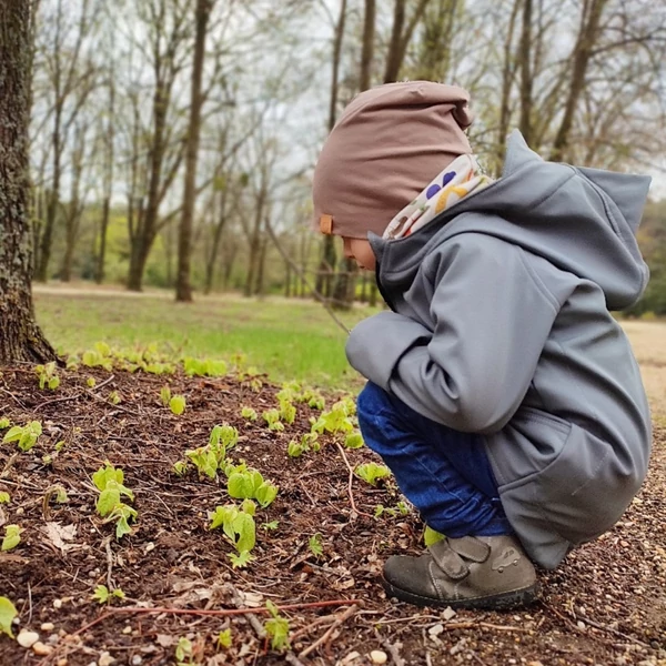 Babychicks beanie sapka - tejeskávé (választható méret)