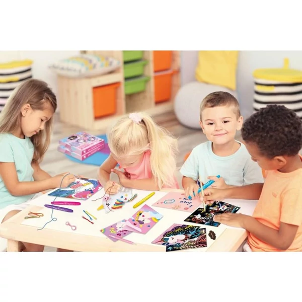 Avenir Kids Kreatív készelt 4 az 1-ben, unikornis