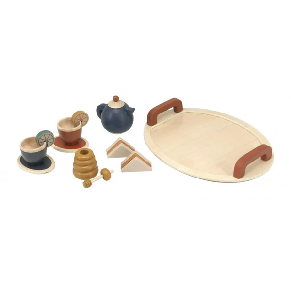 Magni Teázós készlet fából