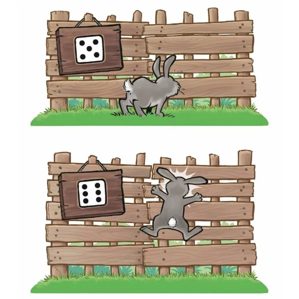 Nyuszinasi társasjáték gyerekeknek