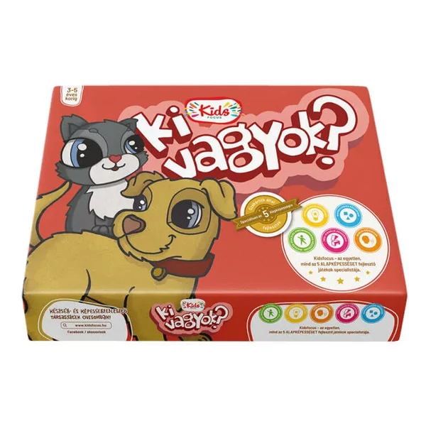 Ki vagyok? társasjáték óvodásoknak