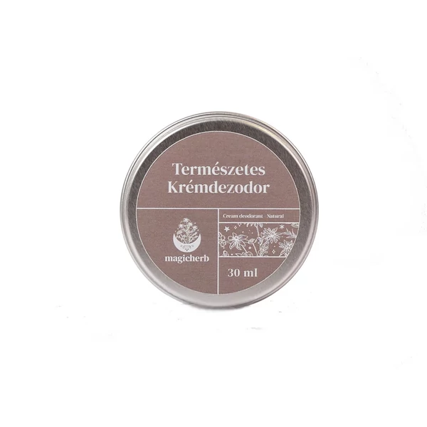 Magicherb természetes krémdezodor - Natúr 30 ml