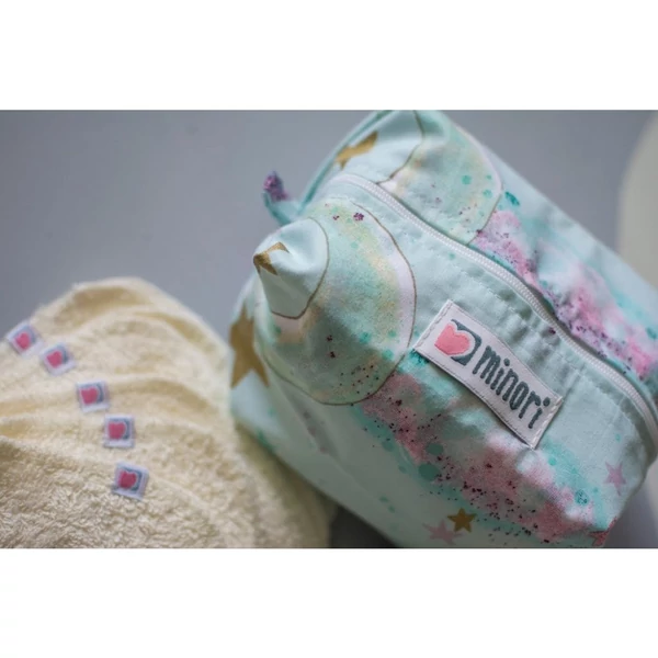 Minori vízhatlan tároló - türkiz csillag L méret