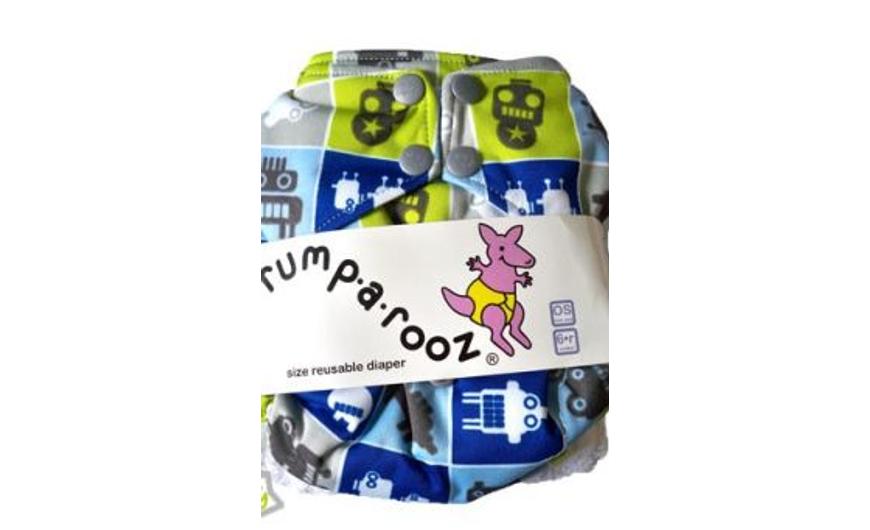 Rumparooz mosható pelenka külső teszt